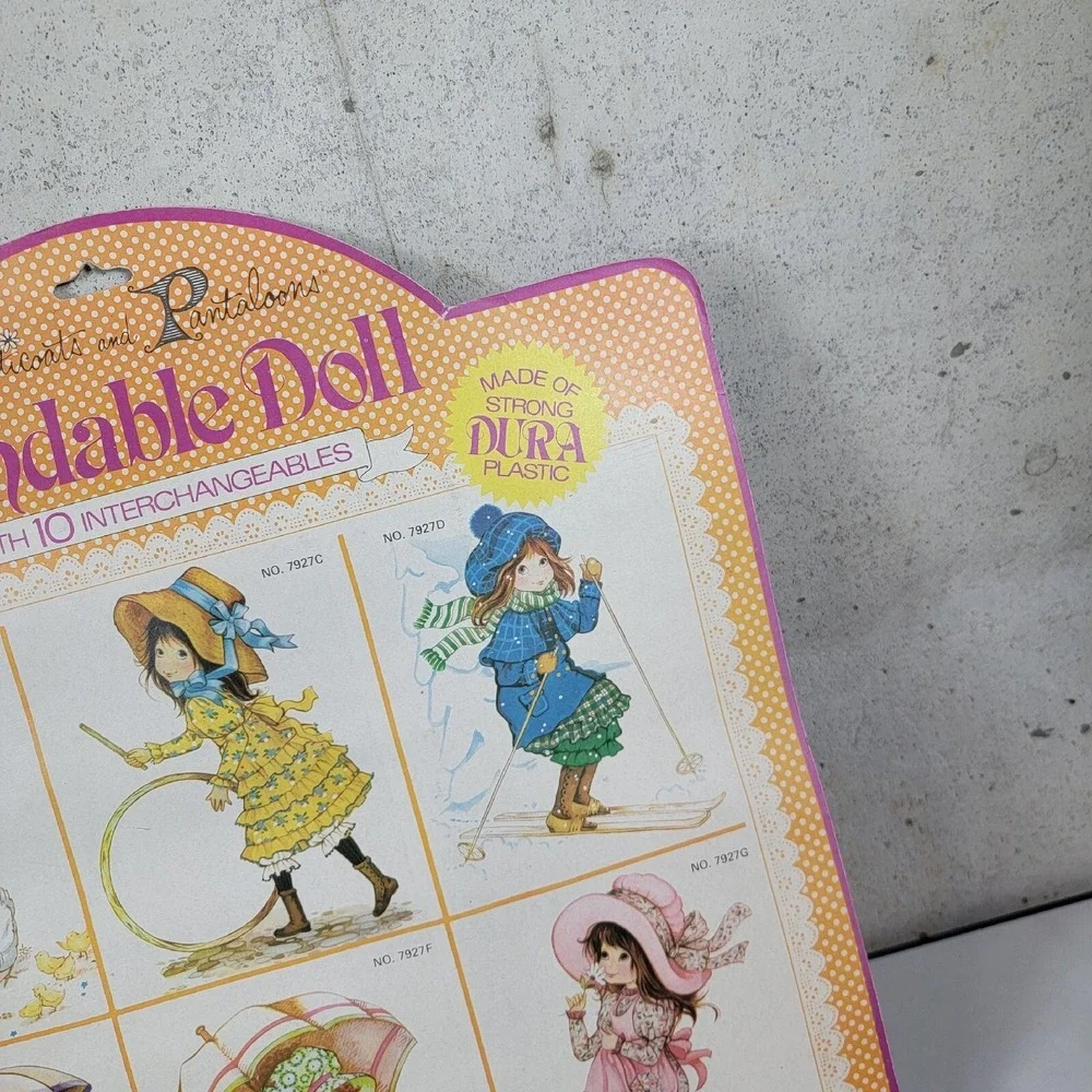 1978 Vtg Imperial Toys Petticoats Pantiloons‎ Bendable Doll NIP